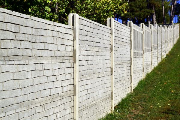 Concrete Fence Restoration